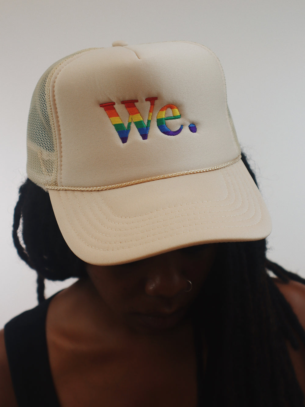 We. Sand Rainbow Hat