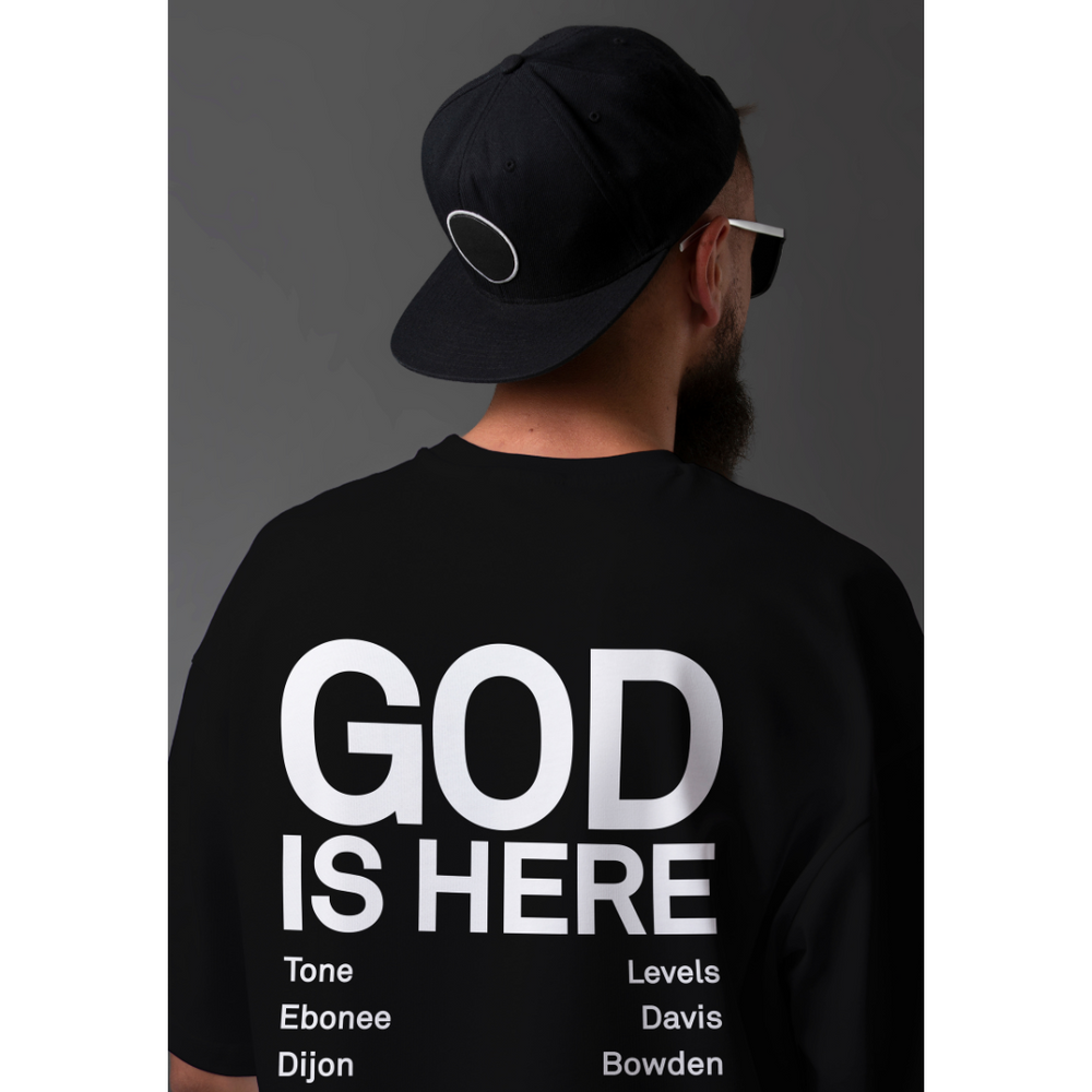 God Is Here - Black