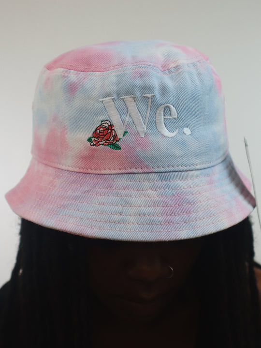 Bloom Bucket Hat - Pink Tie Dye