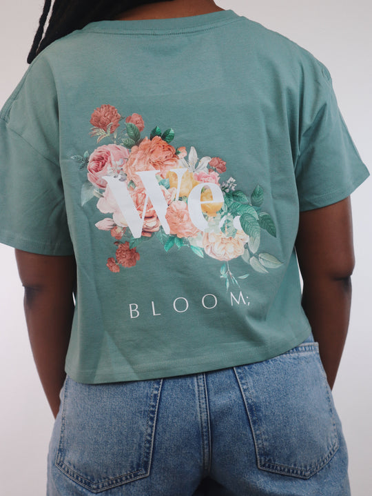 Bloom Crop Top - Green