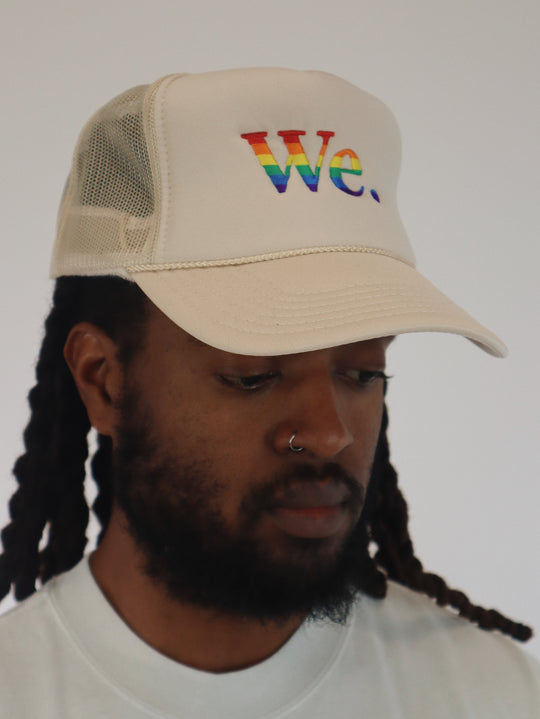 We. Sand Rainbow Hat